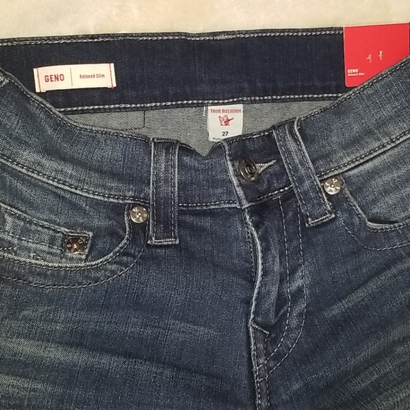 🆕️ Blue Denim True Religion Relaxed Slim Jeans